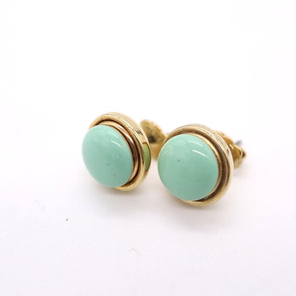 Vtg Rau Klikit Earrings Interchangeable Snap Stud Posts 4 Colors Set Signed - Picture 2 of 7